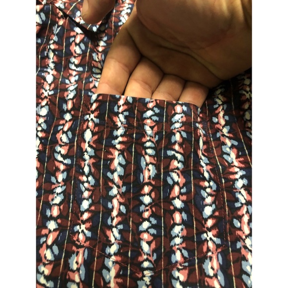 Murano Silk Blend Button Down Shirt - Picture 3 of 5